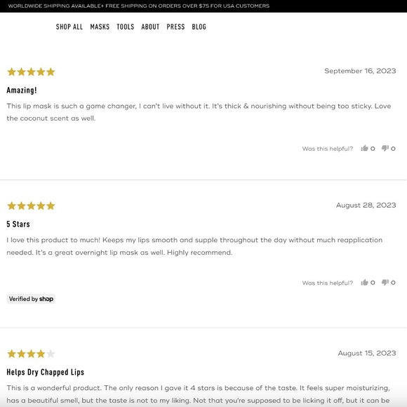 🌸 NIB Organic, Vegan, Cruelty-Free Lip Balm & Lip Mask Trio (x3) BUNDLE - Picture 8 of 15